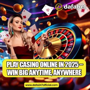 Read more about the article Play Casino Online in 2025 – Win Big Anytime, Anywhere