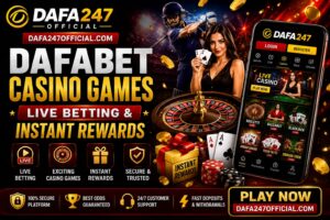 Read more about the article Dafabet Casino Games – Live Betting & Instant Rewards
