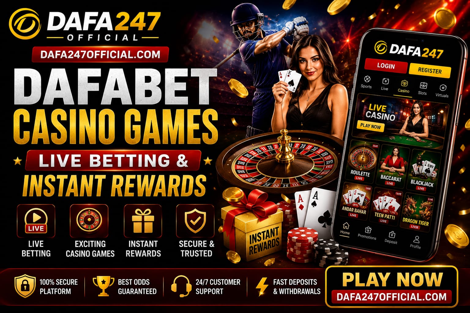 You are currently viewing Dafabet Casino Games – Live Betting & Instant Rewards
