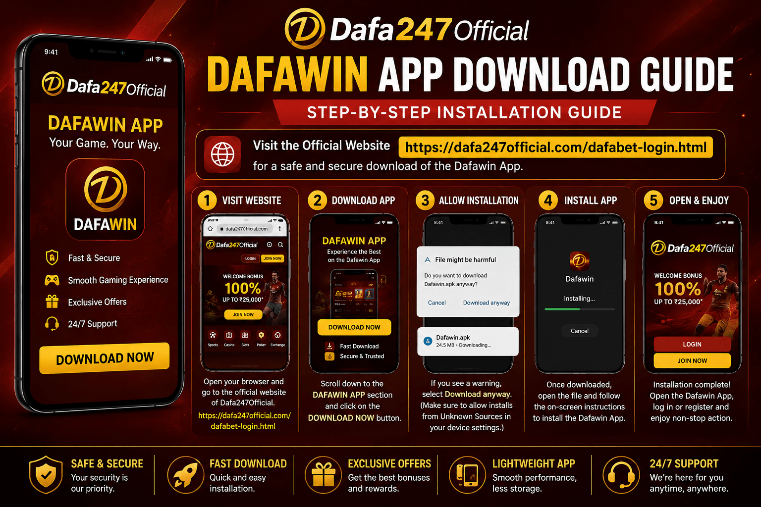 Read more about the article Dafawin App Download Guide: Step-by-Step Installation on Dafa247Official