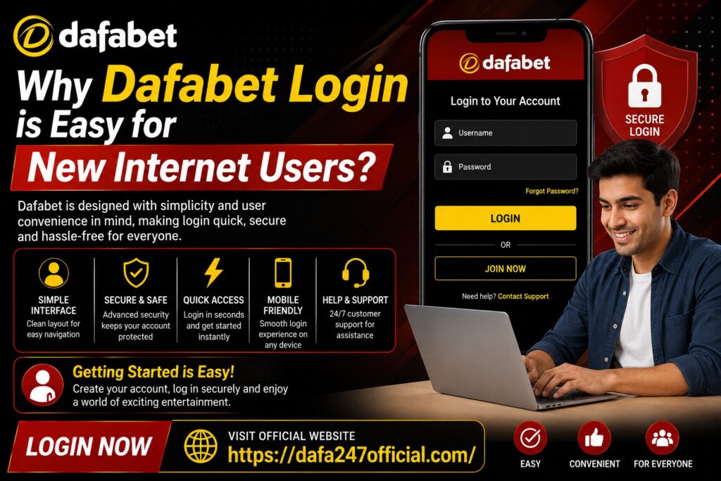Why Dafabet Login is Easy for New Internet Users?